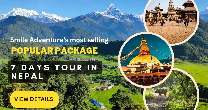 Best Selling Nepal Tour for 7 Days