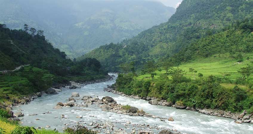 On the way to Chitwan