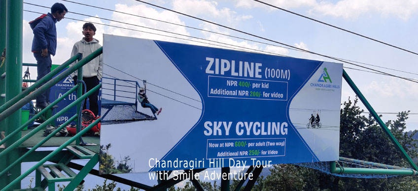 Zipline at Chandragiri Hill Day Tour